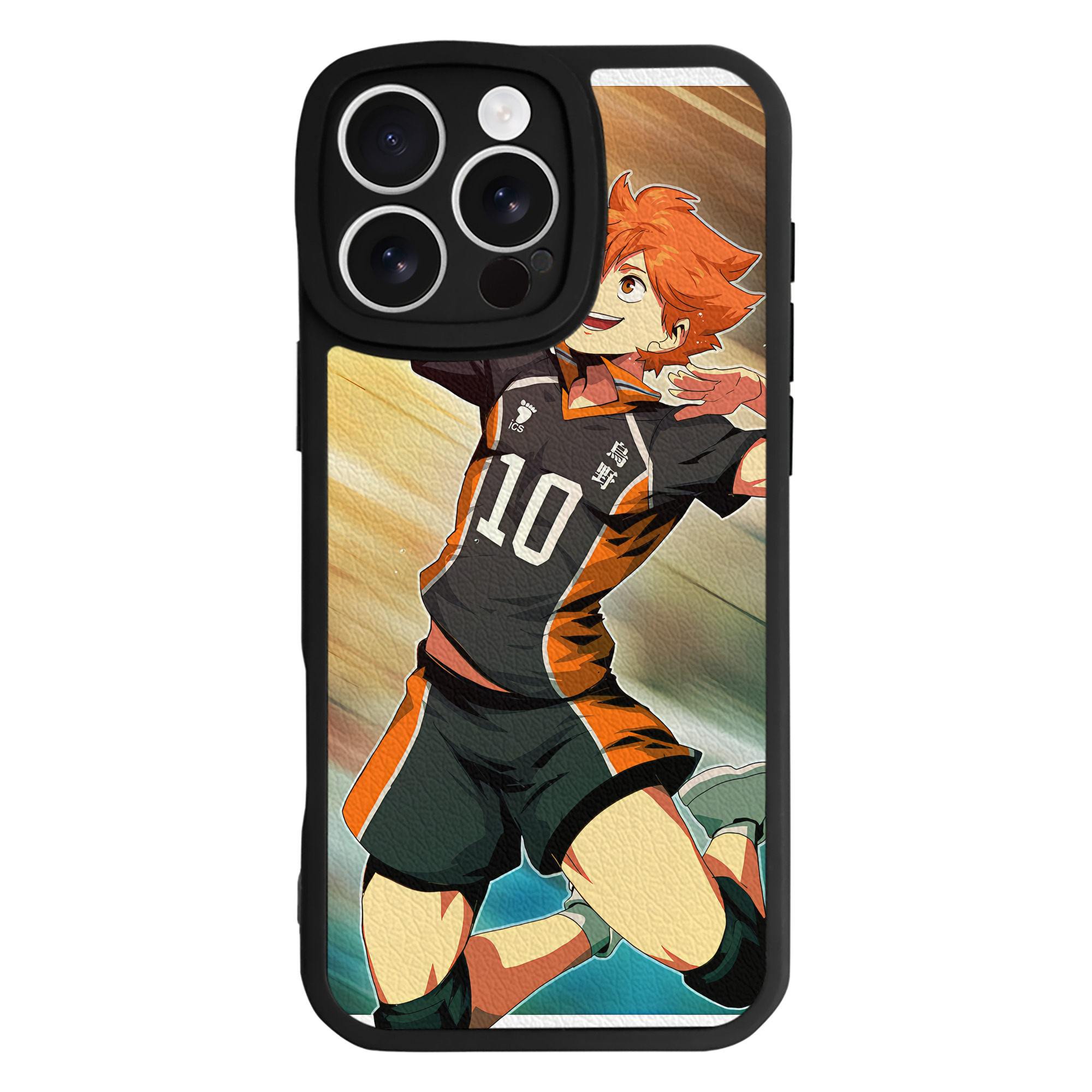 （画像用） ハイキュー!! Haikyu!! 【iPhone 16シリーズ対応】シリコンスマホケース（レザー調） 材質：シリコン
